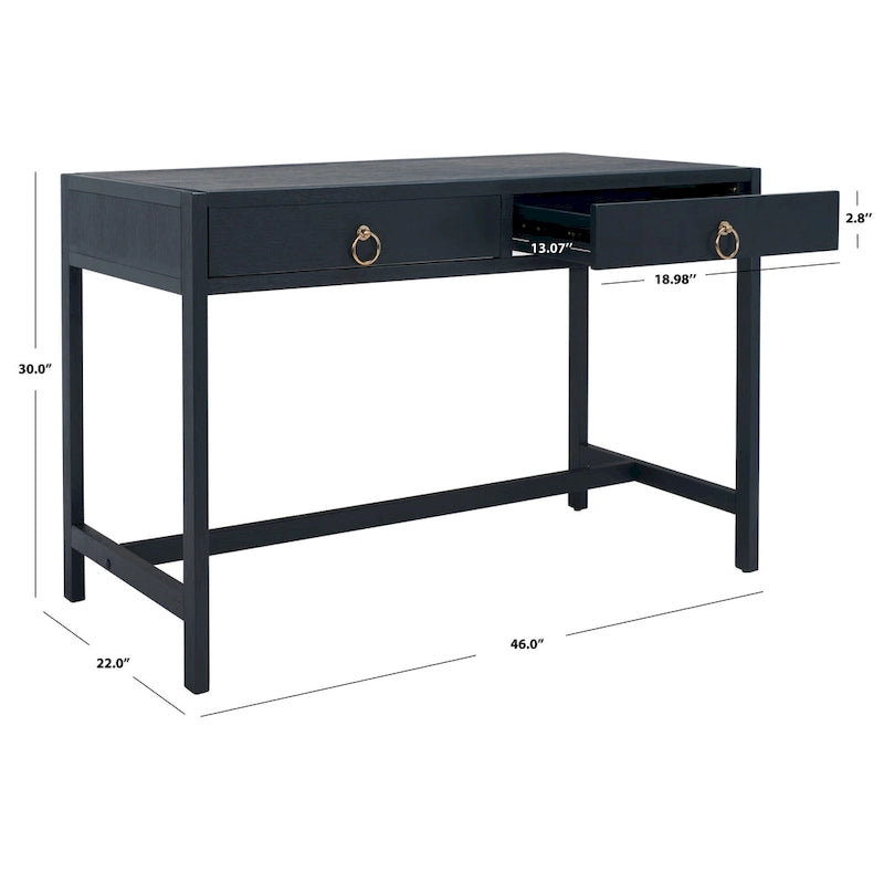 Bureau à deux tiroirs