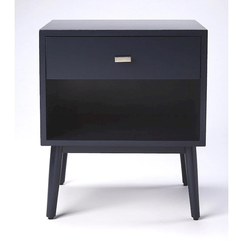 Table d'appoint bleue faite à la main (Indonésie)