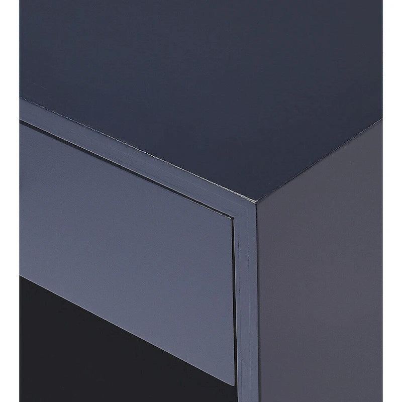 Table d'appoint bleue faite à la main (Indonésie)
