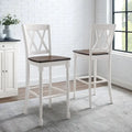 Crosley Shelby 2Pc Bar Stool Set - 18 W x21.75 D x 46.5 H
