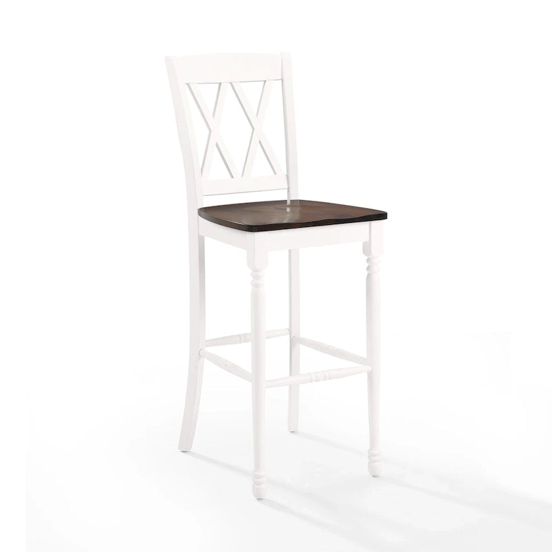 Lot de 2 tabourets de bar - 18 L x 21,75 P x 46,5 H