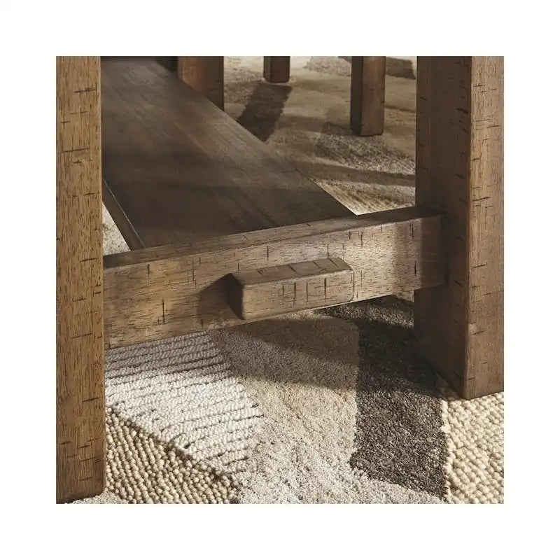 Table haute extensible - Brun grisâtre - 36 L x 86 P x 36 H