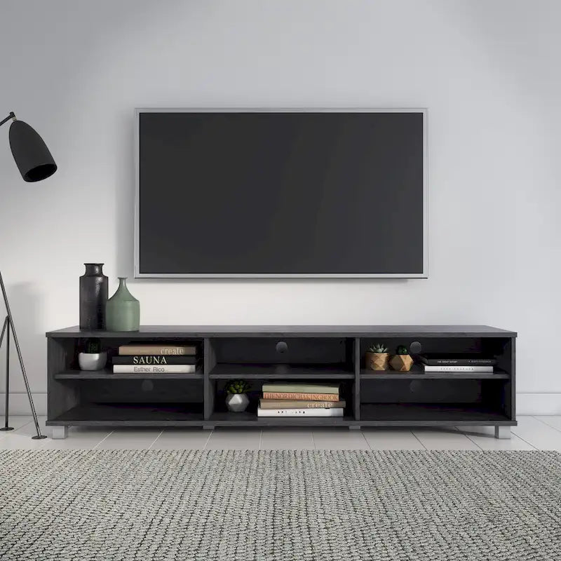 Hollywood Low Profile Modern TV Stand, for TV's up to 85