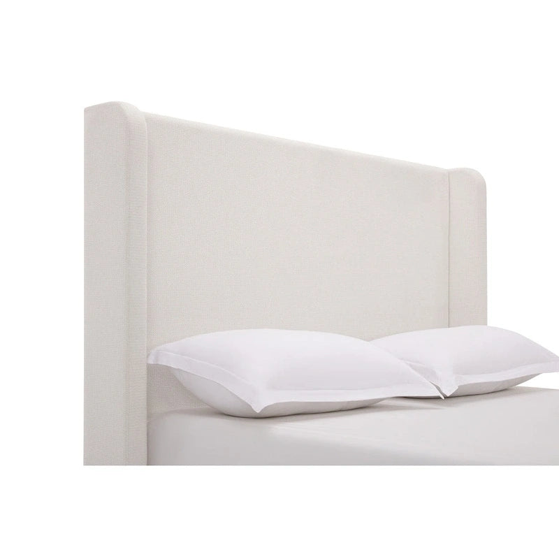 Lit capitonné à tête de lit haute, élégance et simplicité pour la chambre à coucher