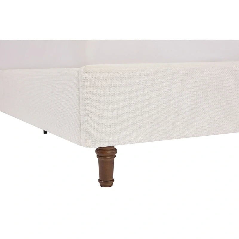 Lit capitonné à tête de lit haute, élégance et simplicité pour la chambre à coucher